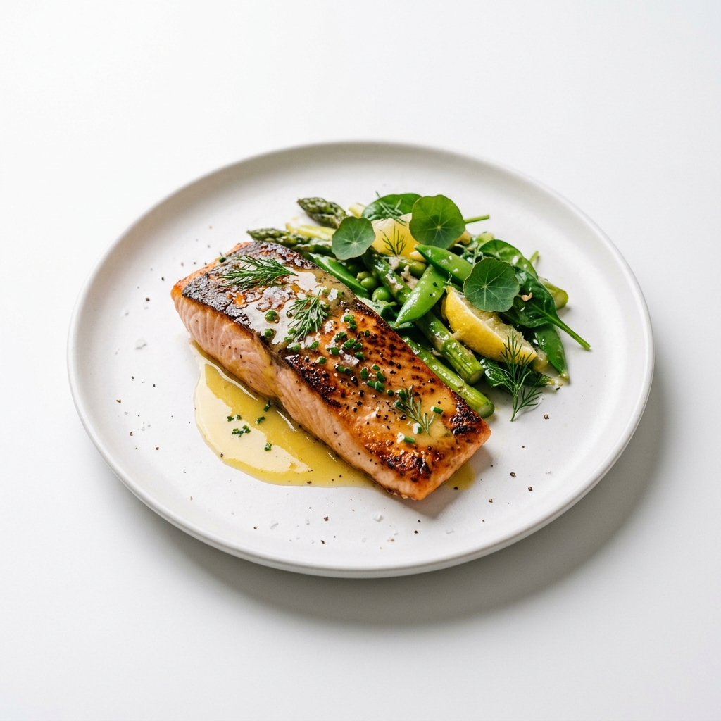 Grilled Atlantic Salmon